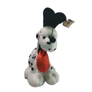 Vintage Nanco Paws Odie Dalmatian Dog 12" Plush Stuffed Animal Toy‎ Garfield HTF